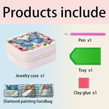 Load image into Gallery viewer, Special Shape Conch Diamond Painting Jewelry Storage Box DIY Ring Organizer Case