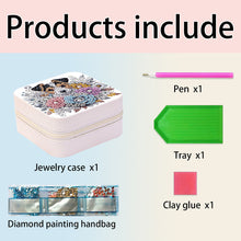 Load image into Gallery viewer, Special Shape Conch Diamond Painting Jewelry Storage Box DIY Ring Organizer Case