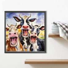 Load image into Gallery viewer, AB Diamond Painting - Full Square - Cow (45*45CM)