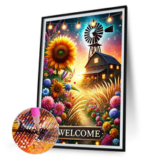 Load image into Gallery viewer, Diamond Painting - Full Round - Welcome To Spring Farm (30*45CM)