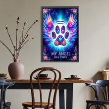 Load image into Gallery viewer, Diamond Painting - Full Round - My Angel Puppy (30*45CM)