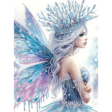 Load image into Gallery viewer, 3pcs Partial Special Diamond Painting Set - Elf Girl (30*40CM)