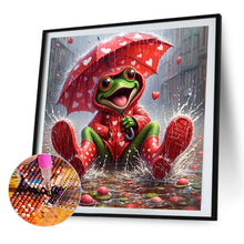 Load image into Gallery viewer, AB Diamond Painting - Full Round - Frog In Red Clothes (40*40CM)
