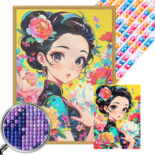Load image into Gallery viewer, AB Diamond Painting - Full Square - Illustration Girl (40*55CM)