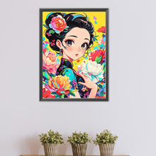 Load image into Gallery viewer, AB Diamond Painting - Full Square - Illustration Girl (40*55CM)