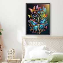 Load image into Gallery viewer, Diamond Painting - Partial Special Shaped - Dream Butterfly Tree (30*40CM)