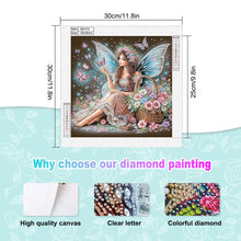 Load image into Gallery viewer, Diamond Painting - Partial Special Shaped - Elf Fairy (30*30CM)
