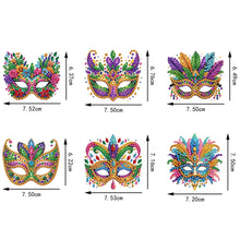 Load image into Gallery viewer, 6Pcs Diamond Painting Refrigerator Magnets Diamond Art Kits for Adults Beginners