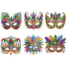 Load image into Gallery viewer, 6Pcs Diamond Painting Refrigerator Magnets Diamond Art Kits for Adults Beginners