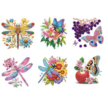 Load image into Gallery viewer, 6Pcs Diamond Painting Refrigerator Magnets Diamond Art Kits for Adults Beginners