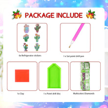 Load image into Gallery viewer, 6Pcs Diamond Painting Refrigerator Magnets Diamond Art Kits for Adults Beginners