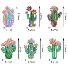 Load image into Gallery viewer, 6Pcs Diamond Painting Refrigerator Magnets Diamond Art Kits for Adults Beginners