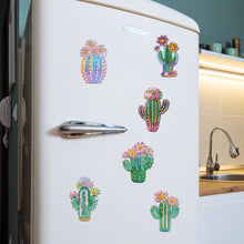 Load image into Gallery viewer, 6Pcs Diamond Painting Refrigerator Magnets Diamond Art Kits for Adults Beginners