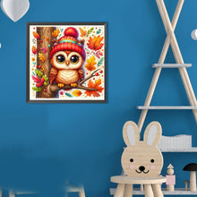 Load image into Gallery viewer, Diamond Painting - Full Round - Owl (30*30CM)