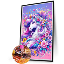 Load image into Gallery viewer, Diamond Painting - Full Round - Unicorn (40*60CM)