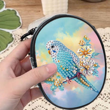Load image into Gallery viewer, PVC Partial Special Shaped Beautiful Pattern DIY Diamond Painting Wallet Purse