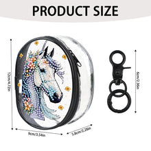 Load image into Gallery viewer, PVC Partial Special Shaped Beautiful Pattern DIY Diamond Painting Wallet Purse