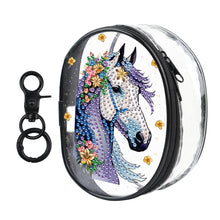 Load image into Gallery viewer, PVC Partial Special Shaped Beautiful Pattern DIY Diamond Painting Wallet Purse