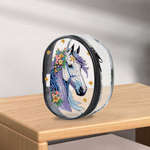 Load image into Gallery viewer, PVC Partial Special Shaped Beautiful Pattern DIY Diamond Painting Wallet Purse