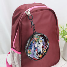 Load image into Gallery viewer, PVC Partial Special Shaped Beautiful Pattern DIY Diamond Painting Wallet Purse