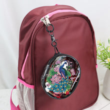 Load image into Gallery viewer, PVC Partial Special Shaped Beautiful Pattern DIY Diamond Painting Wallet Purse