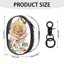 Load image into Gallery viewer, PVC Partial Special Shaped Beautiful Pattern DIY Diamond Painting Wallet Purse