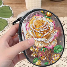 Load image into Gallery viewer, PVC Partial Special Shaped Beautiful Pattern DIY Diamond Painting Wallet Purse