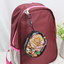 Load image into Gallery viewer, PVC Partial Special Shaped Beautiful Pattern DIY Diamond Painting Wallet Purse