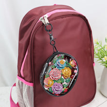 Load image into Gallery viewer, PVC Partial Special Shaped Beautiful Pattern DIY Diamond Painting Wallet Purse