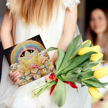 Load image into Gallery viewer, 6Pcs DIY Diamond Painting Greeting Card with Envelope 5D DIY Drill Painting Card