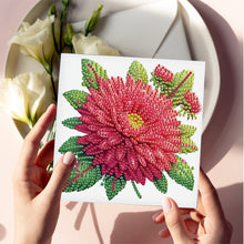 Load image into Gallery viewer, 6Pcs DIY Diamond Painting Greeting Card with Envelope 5D DIY Drill Painting Card
