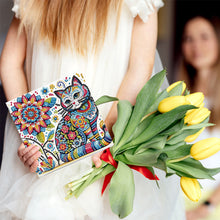 Load image into Gallery viewer, 6Pcs DIY Diamond Painting Greeting Card with Envelope 5D DIY Drill Painting Card