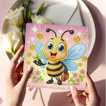 Load image into Gallery viewer, 6Pcs DIY Diamond Painting Greeting Card with Envelope 5D DIY Drill Painting Card