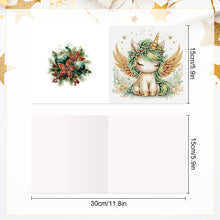Load image into Gallery viewer, 6Pcs DIY Diamond Painting Greeting Card with Envelope 5D DIY Drill Painting Card