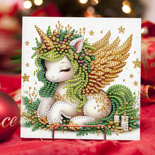 Load image into Gallery viewer, 6Pcs DIY Diamond Painting Greeting Card with Envelope 5D DIY Drill Painting Card