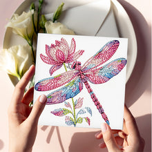 Load image into Gallery viewer, 6Pcs DIY Diamond Painting Greeting Card with Envelope 5D DIY Drill Painting Card