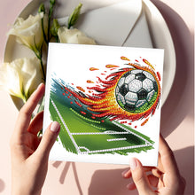 Load image into Gallery viewer, 6Pcs DIY Diamond Painting Greeting Card with Envelope 5D DIY Drill Painting Card