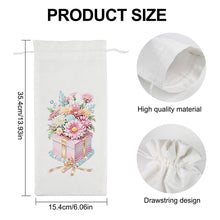 Load image into Gallery viewer, Diamond Art Wine Bottle Bags Covers Creative Diamond Painting Wine Wrapping Bags