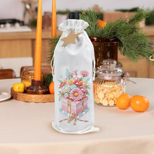 Load image into Gallery viewer, Diamond Art Wine Bottle Bags Covers Creative Diamond Painting Wine Wrapping Bags