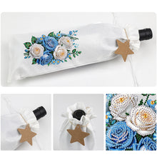 Load image into Gallery viewer, Diamond Art Wine Bottle Bags Covers Creative Diamond Painting Wine Wrapping Bags