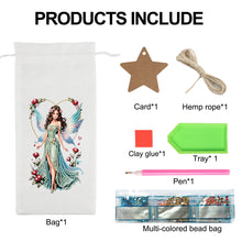 Load image into Gallery viewer, Diamond Art Wine Bottle Bags Covers Creative Diamond Painting Wine Wrapping Bags