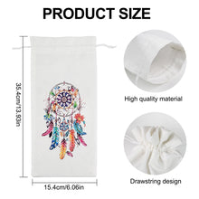 Load image into Gallery viewer, Diamond Art Wine Bottle Bags Covers Creative Diamond Painting Wine Wrapping Bags