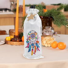 Load image into Gallery viewer, Diamond Art Wine Bottle Bags Covers Creative Diamond Painting Wine Wrapping Bags