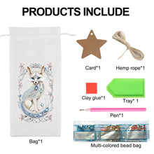 Load image into Gallery viewer, Diamond Art Wine Bottle Bags Covers Creative Diamond Painting Wine Wrapping Bags