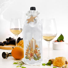 Load image into Gallery viewer, Diamond Art Wine Bottle Bags Covers Creative Diamond Painting Wine Wrapping Bags
