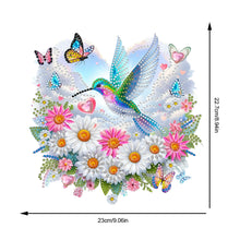 Load image into Gallery viewer, Acrylic Special Shape Beach Parrots DIY Diamond Art Pendant Kit for Wall Window