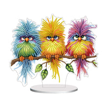 Load image into Gallery viewer, Special Shaped Bird On Branch 5D DIY Diamond Art Tabletop Decorations for Adults