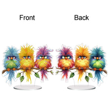Load image into Gallery viewer, Special Shaped Bird On Branch 5D DIY Diamond Art Tabletop Decorations for Adults