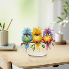Load image into Gallery viewer, Special Shaped Bird On Branch 5D DIY Diamond Art Tabletop Decorations for Adults