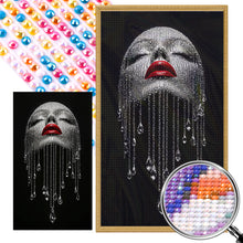 Load image into Gallery viewer, AB Diamond Painting - Full Round - Water Drop Woman (40*70CM)